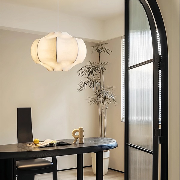 デザイン照明 シルクシェードペンダントライト（W400～800mm） | EL JEWEL