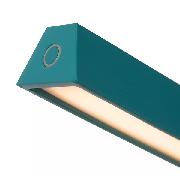 【LUCIDE】ベルギー フロアリーディングライト「LAVALE」Turquoise（W200×H1379mm）