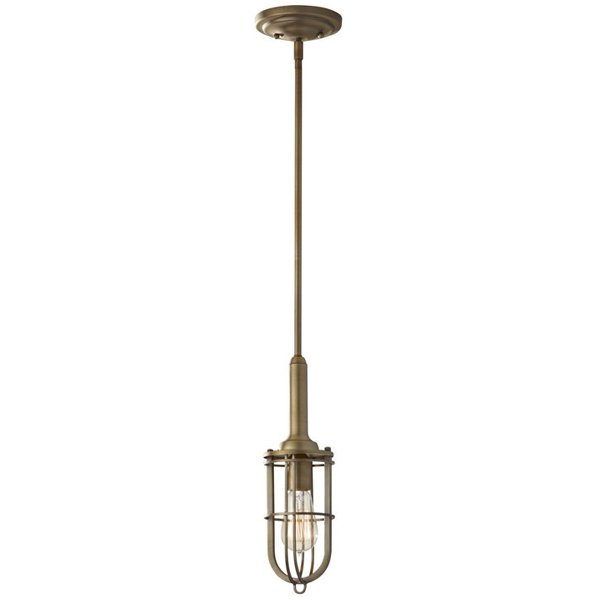 【GENERATION LIGHTING】アメリカ・FEISS Collectionケージペンダントライト「Urban Renewal」1灯(W109×H368mm)