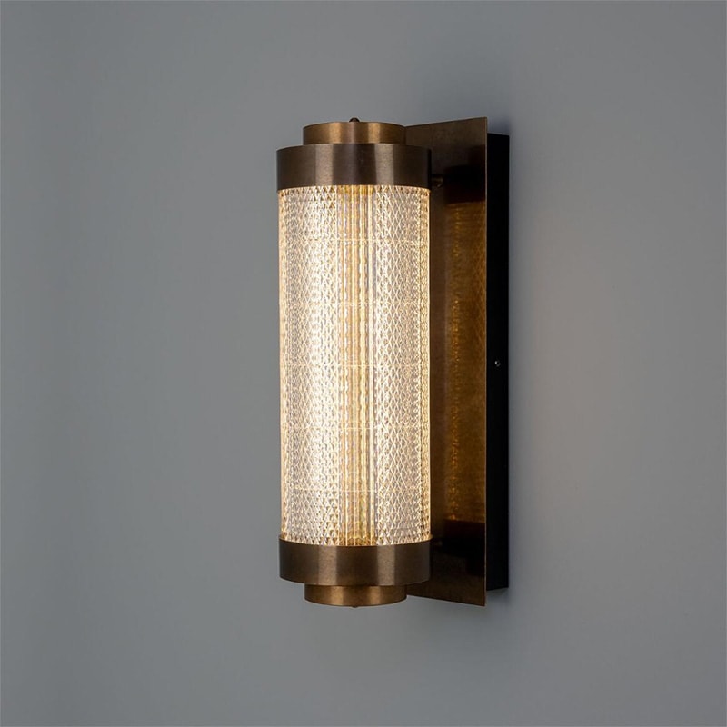 【Mullan】アイルランド「Ashford」LED ウォールライト（W154×D243×H500mm）