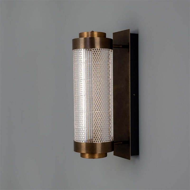 【Mullan】アイルランド「Ashford」LED ウォールライト（W154×D243×H500mm）