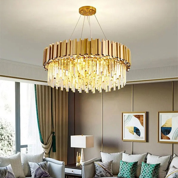 デザイン照明 クリスタルシャンデリア ゴールド（φ400～720mm） | EL JEWEL