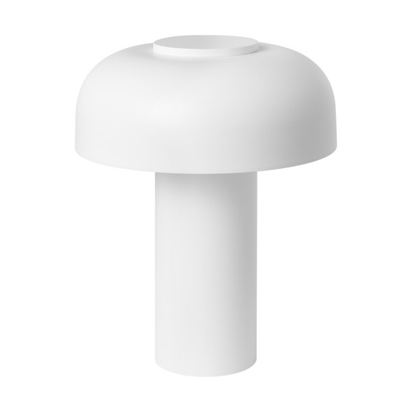 【TECH LIGHTING】アメリカ・テーブルライト「Louver 9 Rechargeable Table Lamp」ホワイト(W178×D178×H224mm)