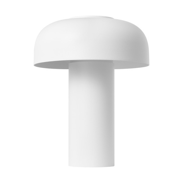 【TECH LIGHTING】アメリカ・テーブルライト「Louver 9 Rechargeable Table Lamp」ホワイト(W178×D178×H224mm)