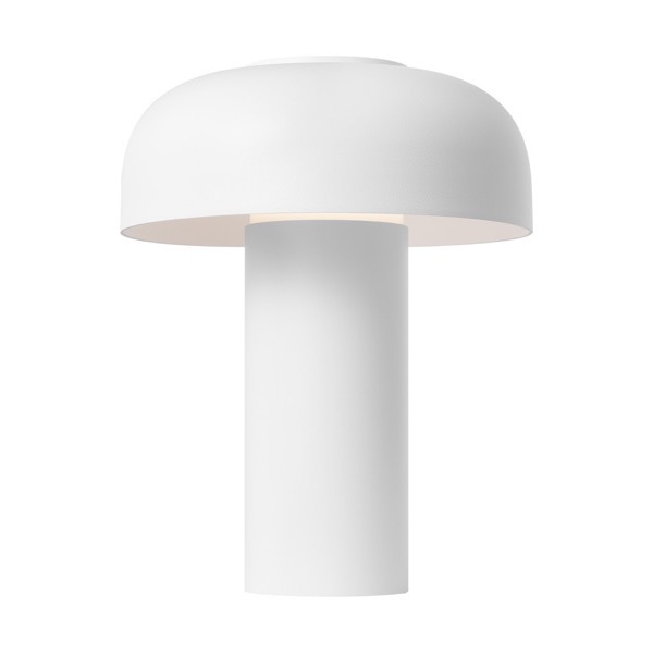 【TECH LIGHTING】アメリカ・テーブルライト「Louver 9 Rechargeable Table Lamp」ホワイト(W178×D178×H224mm)