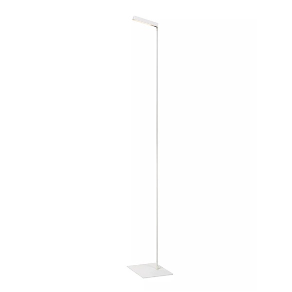 【LUCIDE】ベルギー フロアリーディングライト「LAVALE」White（W200×H1379mm）