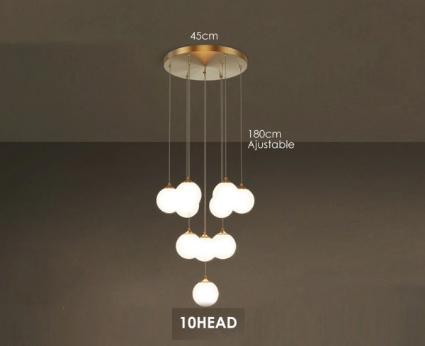 【Apextech】デザイン照明 3／5／7／10／15／20／24灯