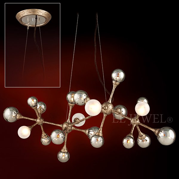 【CORBETT】アメリカ・デザイン照明ペンダントシャンデリア「Element」20灯(W1200×D660×H533mm)