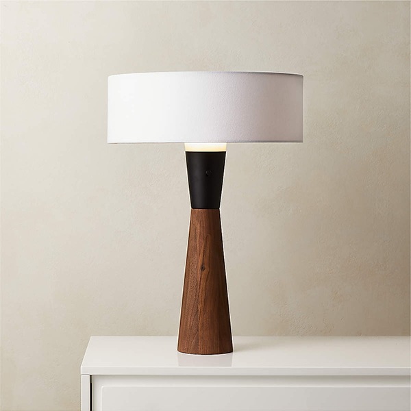 アメリカ・デザイン照明 テーブルランプ「EXPOSIOR-WALNUT」1灯（W430×H610mm）