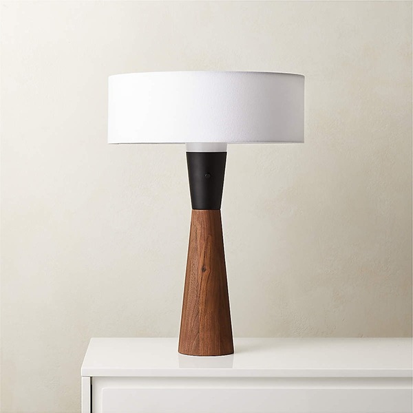 アメリカ・デザイン照明 テーブルランプ「EXPOSIOR-WALNUT」1灯（W430×H610mm）