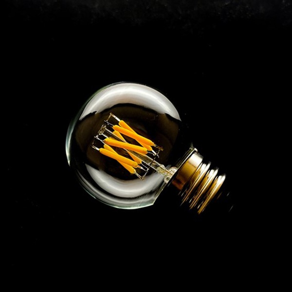 【廃番】【国内メーカー】LEDフィラメント電球<防水仕様/屋外使用可> G50ボール球タイプ/3.5W(口金:E26)※調光対応