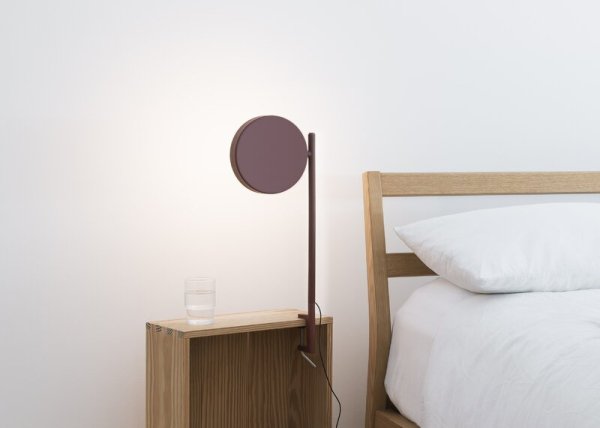 【Wästberg】北欧デザイン照明「w182 Pastille c2 clamp lamp, oxide red」テーブルライト(W170×D192×H481mm)