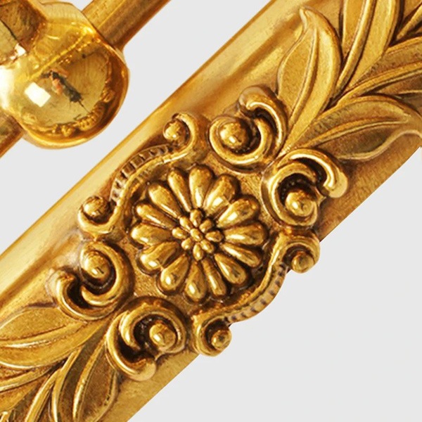 デザイン照明　モダン真鍮ウォールライト　ゴールド（W420／580／780mm）