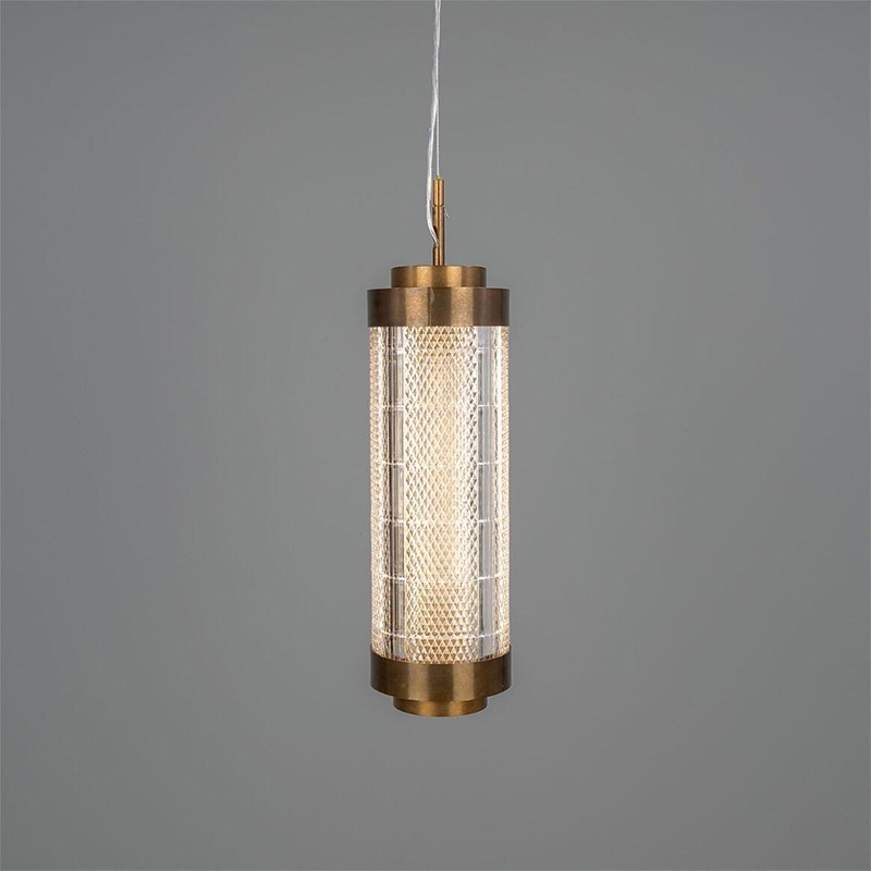 【Mullan】アイルランド「Ashford-Neo-Victorian Small」LED ペンダントライト（φ154×H580mm）