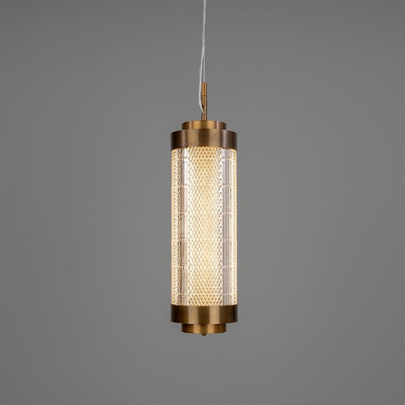 【Mullan】アイルランド「Ashford-Neo-Victorian Small」LED ペンダントライト（φ154×H580mm）