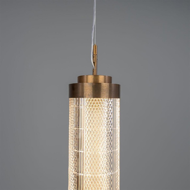 【Mullan】アイルランド「Ashford-Neo-Victorian Small」LED ペンダントライト（φ154×H580mm）