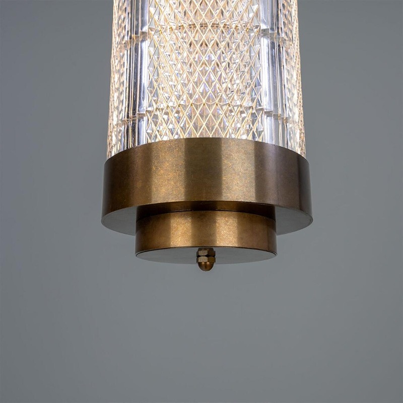 【Mullan】アイルランド「Ashford-Neo-Victorian Small」LED ペンダントライト（φ154×H580mm）