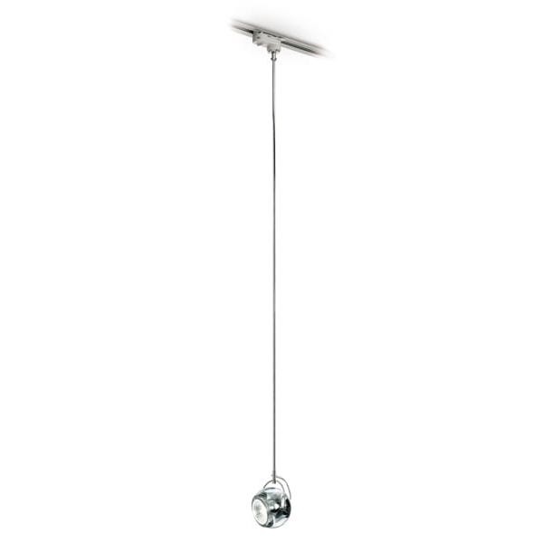 【Fabbian】イタリア デザイン照明 トラックライト「BELUGA COLOUR」クリア／レッド／イエロー／ブルー／カッパー／グリーン （W116×H1150mm）