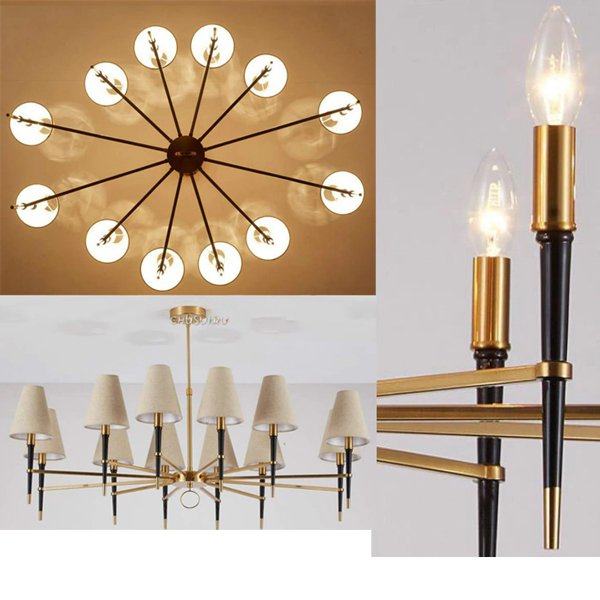 ゴールドシャンデリア 12灯 ゴールド シャンデリア 12灯 モダン