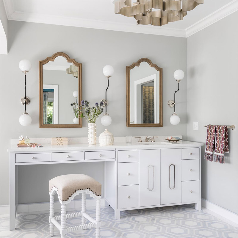 【CURREY】アメリカ・シャンデリア 1灯「Grand Lotus」S シルバー（D514×H279mm）