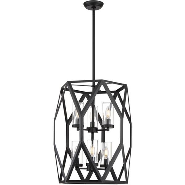 【NUVO】アメリカ・デザインペンダントライト「ZEMI」6灯（W510×H600mm）