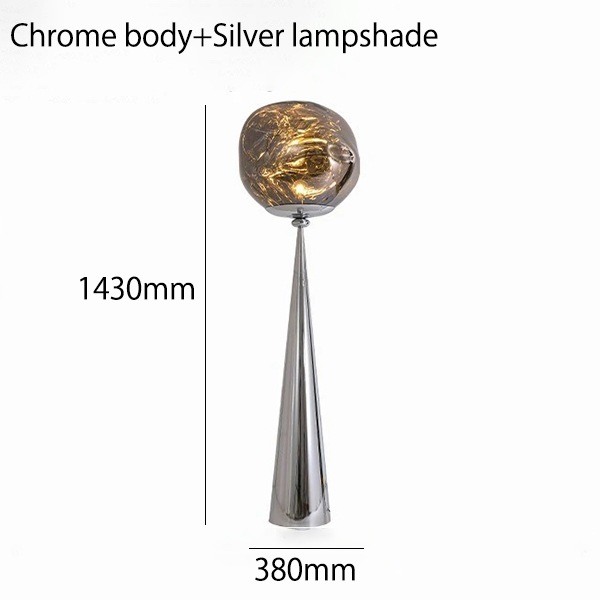モダン照明 LEDスタンドライト ステンドグラス（W380mm×H1430mm） 海外
