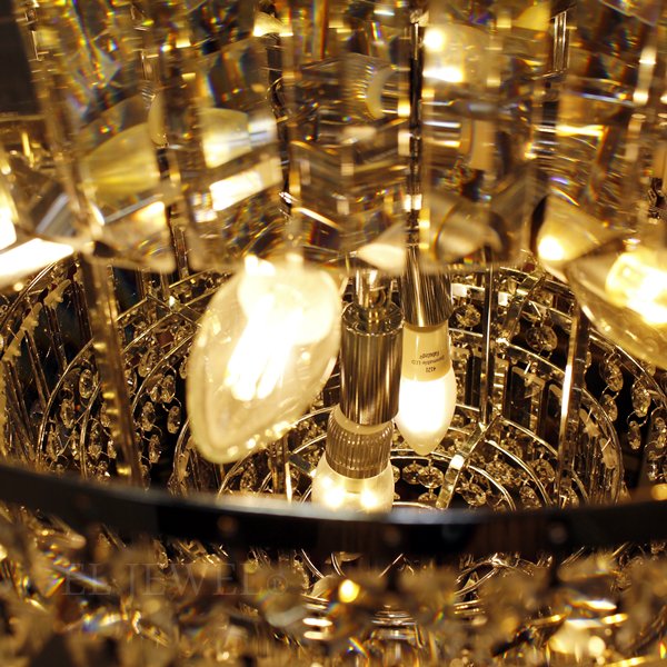 クリスタルシャンデリア 12灯 （Φ500×H660mm） | EL JEWEL