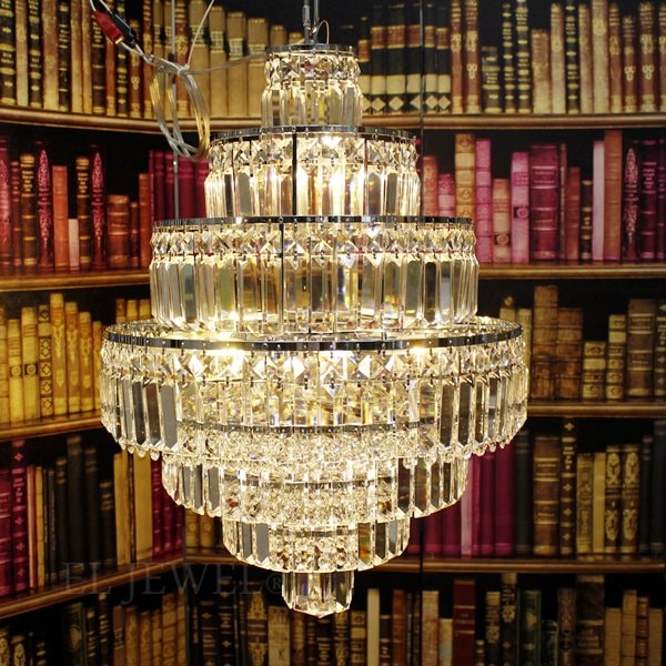 クリスタル・シャンデリア・ランプ クリスタルシャンデリア 12灯 （Φ500×H660mm） | EL JEWEL