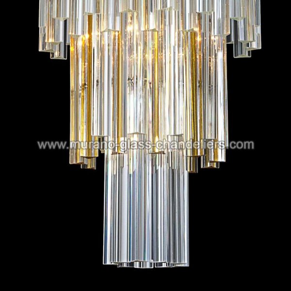 【MURANO GLASS CHANDELIERS】イタリア・ヴェネチアンガラスシャンデリア16灯「LABELLE」(W550×H1400mm)
