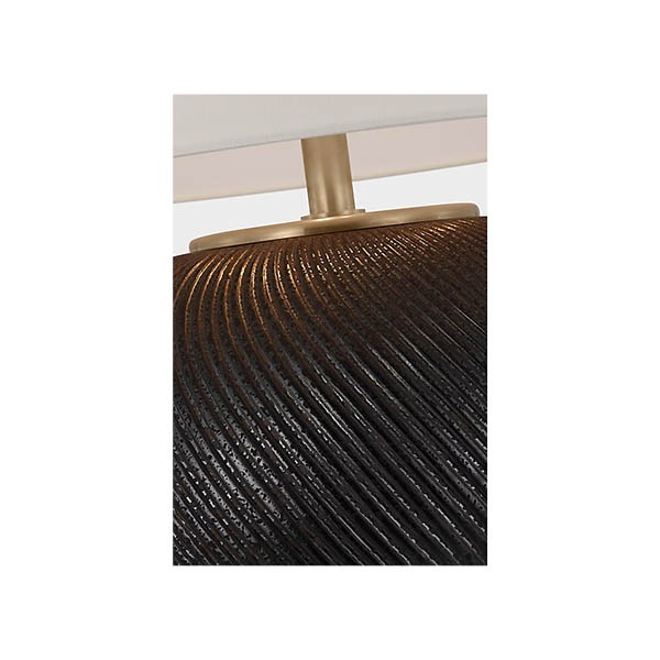 【Visual Comfort】テーブルライト 1灯 「Mirelle Medium Table Lamp」　ブロンズ (W483×H591mm)