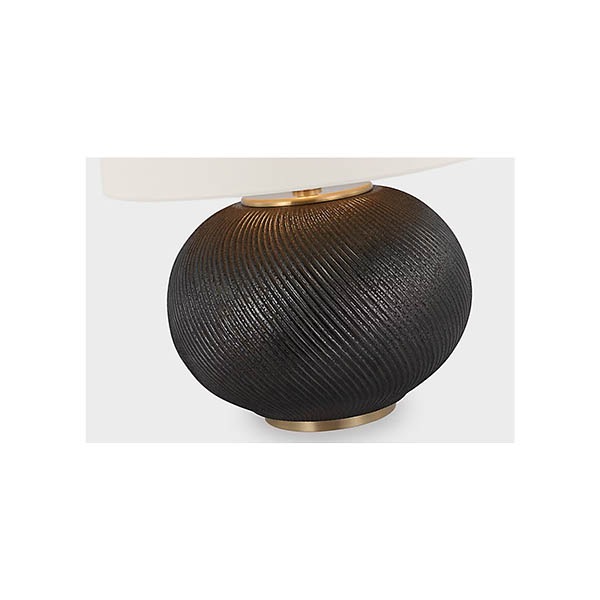 【Visual Comfort】テーブルライト 1灯 「Mirelle Medium Table Lamp」　ブロンズ (W483×H591mm)
