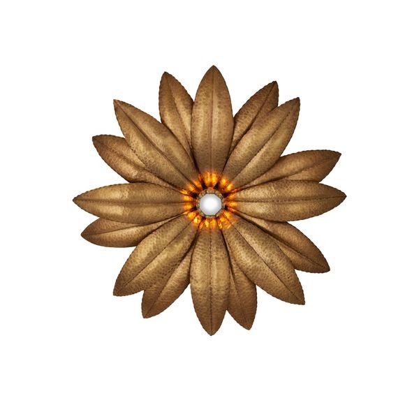 【CURREY】アメリカ・ウォールライト「Alithea」1灯 ブラス (W464×D115×H464mm)