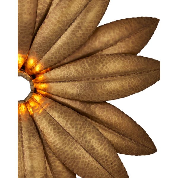 【CURREY】アメリカ・ウォールライト「Alithea」1灯 ブラス (W464×D115×H464mm)