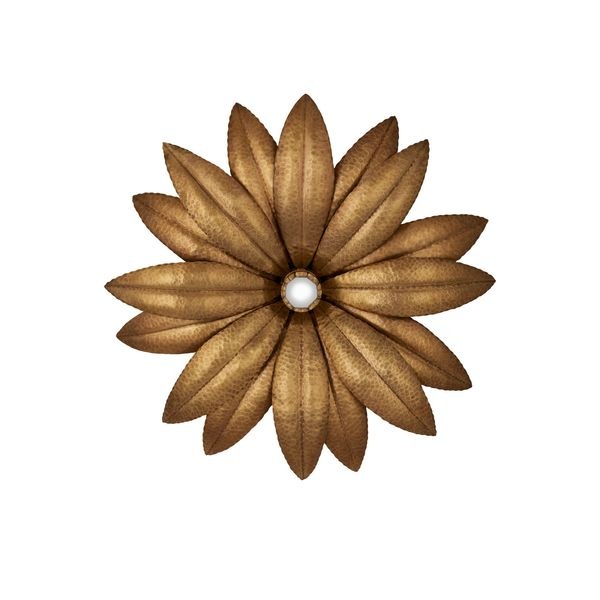 【CURREY】アメリカ・ウォールライト「Alithea」1灯 ブラス (W464×D115×H464mm)