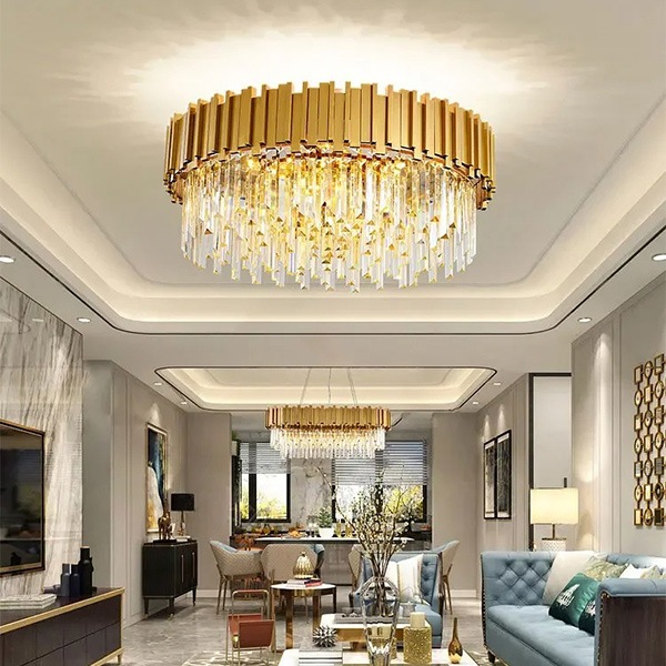 ゴールド シャンデリア 天井照明 68cm ゴールド シャンデリア 天井照明 68cm ライト・照明