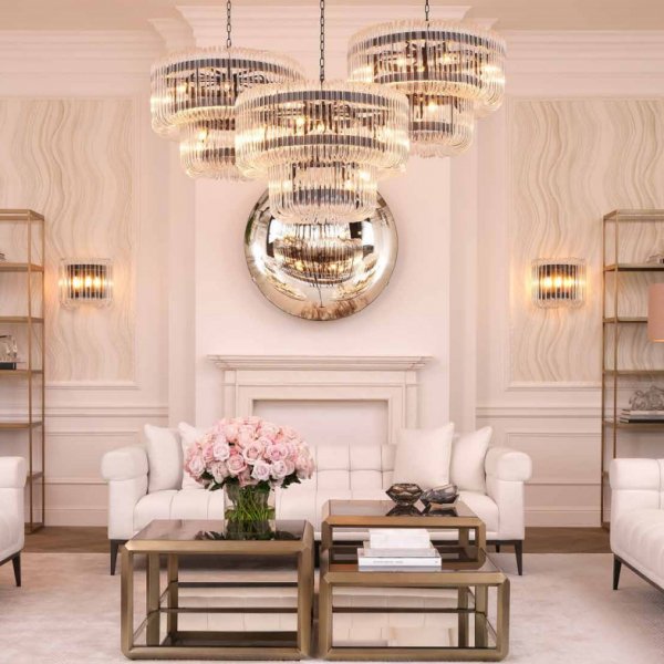 【EICHHOLTZ】デザイン照明ウォールランプ「SUTTON HOUSE」3灯（W400×H350mm)※同メーカー合計42万円以上で発注可