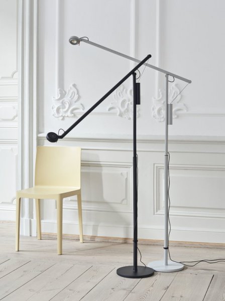 HAY】「Fifty-Fifty floor lamp, black」フロアランプ ブラック