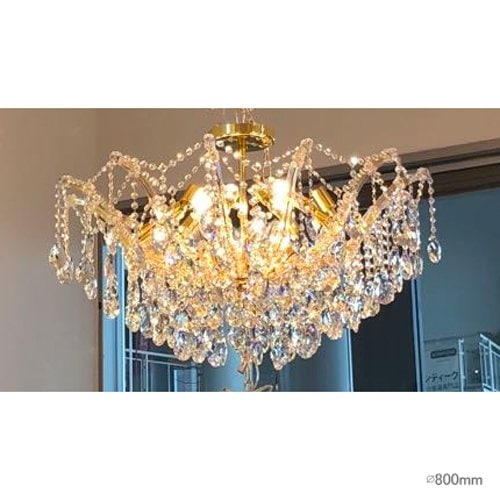 クリスタルシャンデリア 5／6／8／18／24灯 (Φ400～Φ1000mm