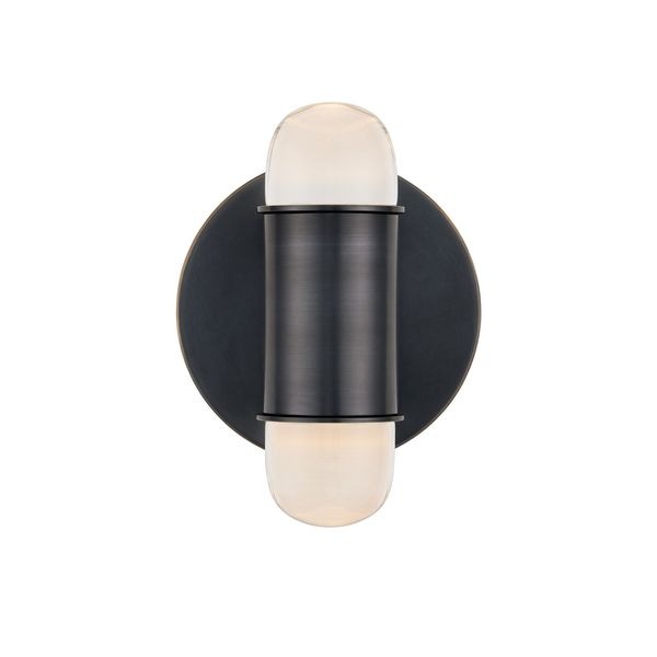 【CURREY】アメリカ・ウォールライト「Capsule」2灯 ブロンズ (W191×D147×H254mm)