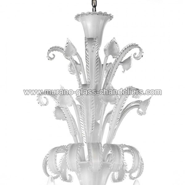 【MURANO GLASS CHANDELIERS】イタリア・ヴェネチアンガラスシャンデリア12灯「TESEO」（W1650×H1500mm）
