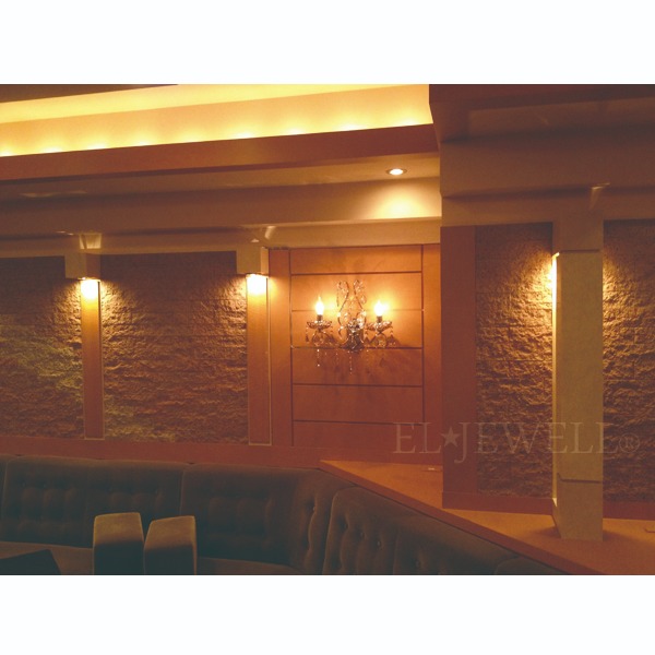 【3台在庫有！】クリスタルブラケットライト 2灯 クローム(W400×H420cm)