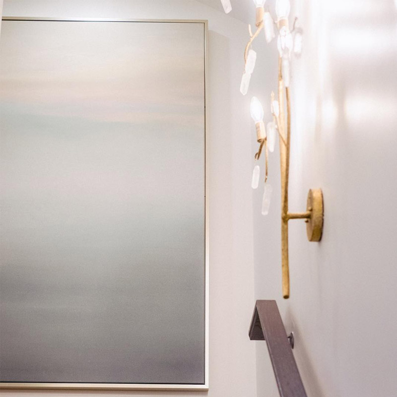 【CURREY】アメリカ・ウォールライト 5灯「Forest Light」ゴールド（W749×D203×H1422mm）