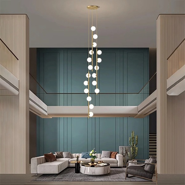 デザイン照明　ボールシェード　シーリングペンダントライト（H1800～2900mm）