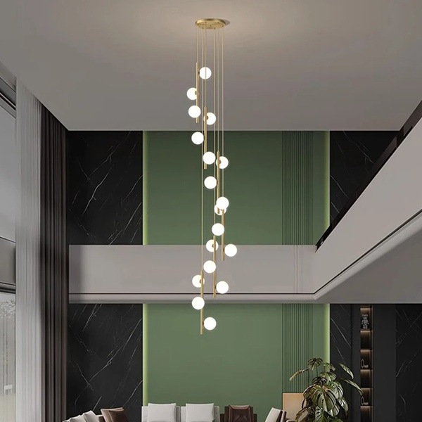 デザイン照明　ボールシェード　シーリングペンダントライト（H1800～2900mm）