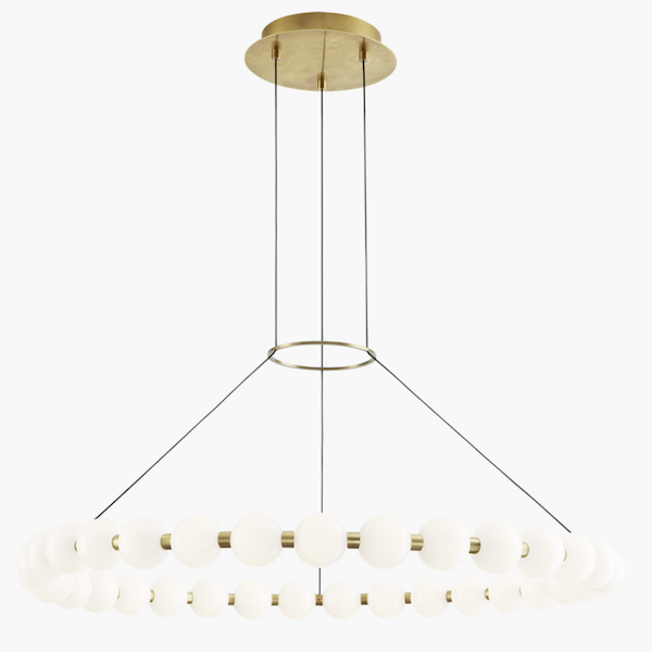 【TECH LIGHTING】アメリカ・モダン照明 ペンダントライト　「Orbet 36 Chandelier」LED照明 ゴールド（Φ917×H72mm）
