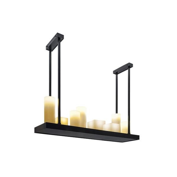 【MARETTI】オランダ・インテリア照明「KAARS PLATEAU」8灯  BLACK（W1200×D300×H1000mm）