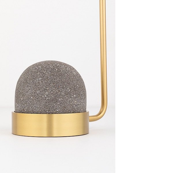 【MITZI】アメリカ・デザインテーブルライト「NIKKI」1灯・ゴールド（W114.3×H450.8mm）