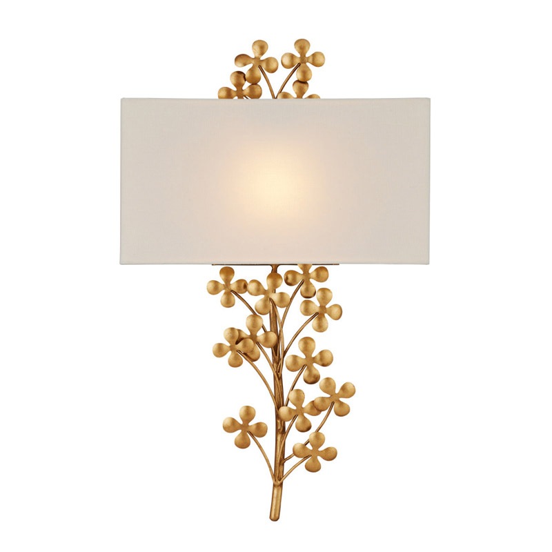 【CURREY】アメリカ・ウォールライト 1灯「Cloverfield」（W381×D101×H615mm）