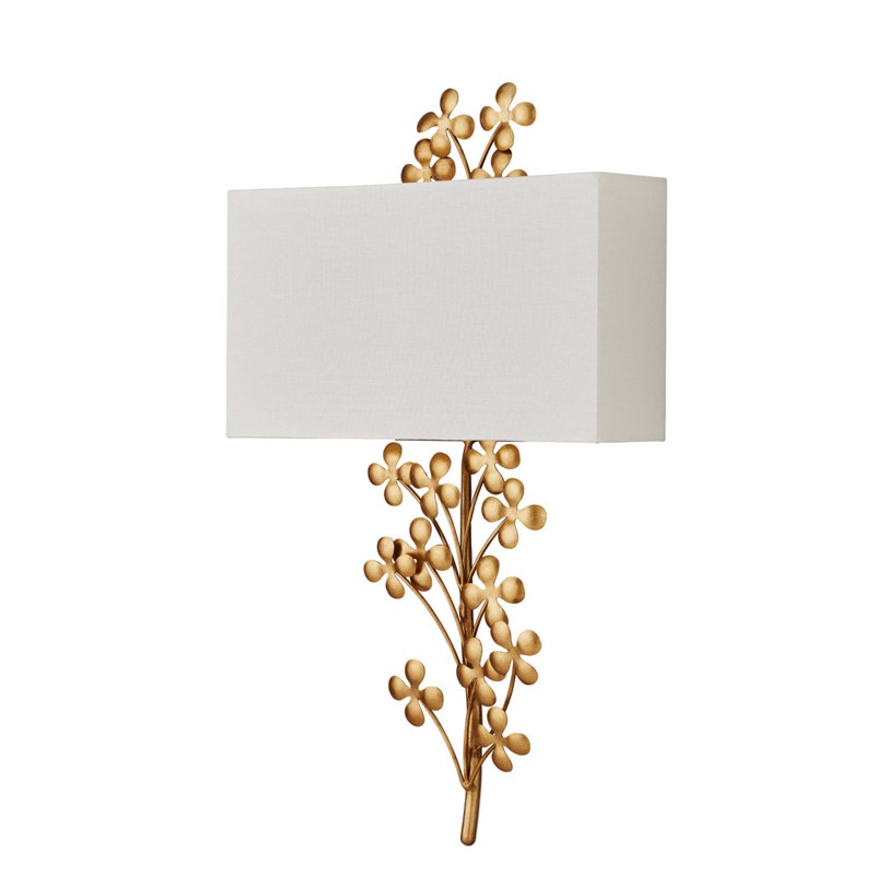 【CURREY】アメリカ・ウォールライト 1灯「Cloverfield」（W381×D101×H615mm）