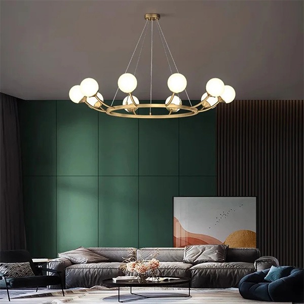 デザイン照明 ガラスボールシェードペンダントライト 3~12灯(φ880 デザイン照明 ガラスボールシェードペンダントライト 3~12灯(φ880